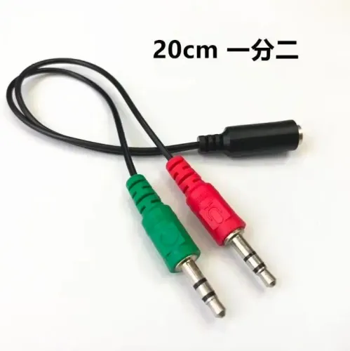 Cabo P3 Adaptador (p2 Combo) P/ Fone E Microfone Headset