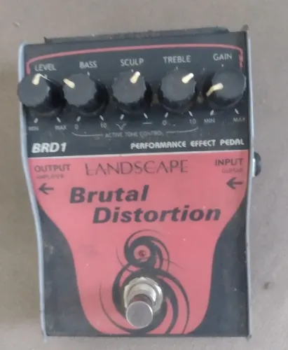 Pedal Brutal Distortion Landscape