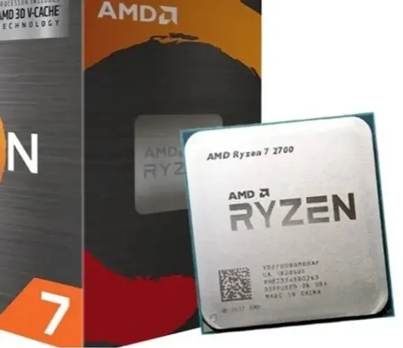 Processador Amd Ryzen 7 2700 8 núcleos 16 threads 4,1 GHz Clock  Game