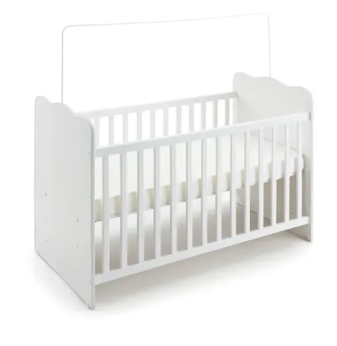 Berço Estilo Americano Tradicional 3 níveis Vira Mini Cama 