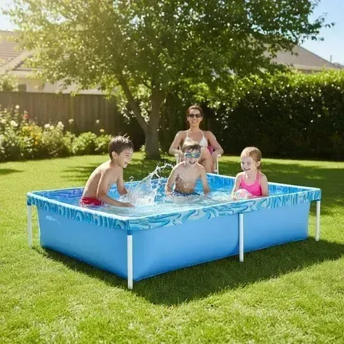 Piscina Retangular De 1.000 e 1.500 Litros - Entrega Grátis