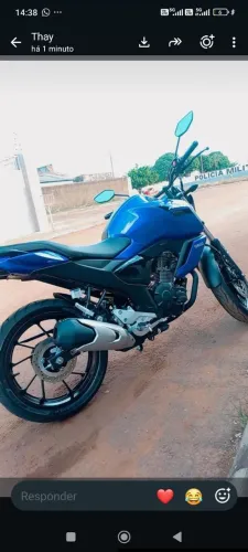 Vendo moto única dona. Moto de mulher