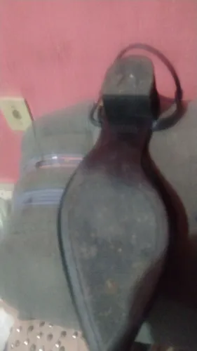Sapato de salto médio número 37
