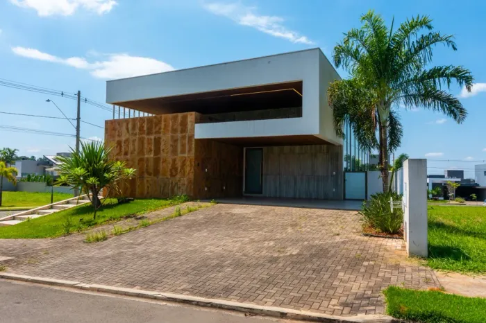 Casa em condomínio mobiliada para alugar, Residencial Tamboré, Bauru- Sp.