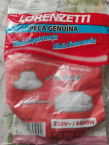 Resistência para chuveiro 220v 6800w