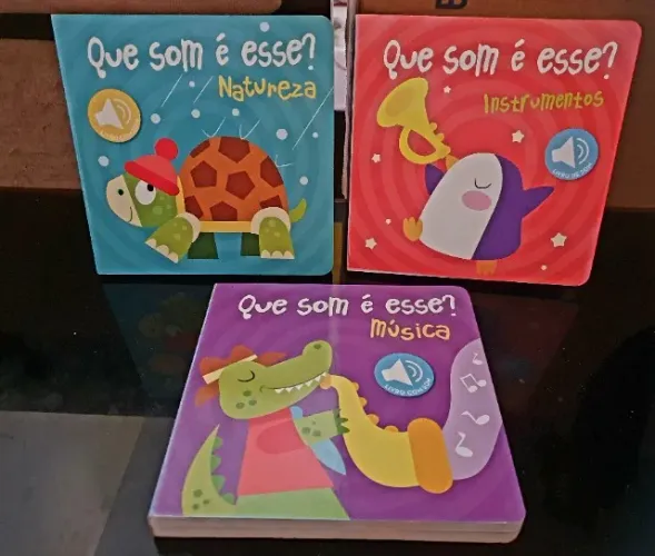 Coleção de livros infantil Que Som é Esse?