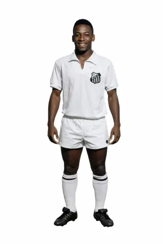 Camisa Santos SP Athleta Futebol Pelé 1969