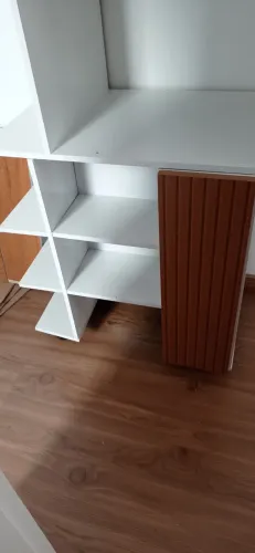 Armário Gabinete Classic de banheiro para pia de coluna