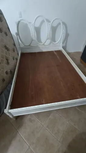 Cama Casal madeira de Lei