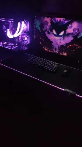 Mousepad Gamer RGB 80x30cm