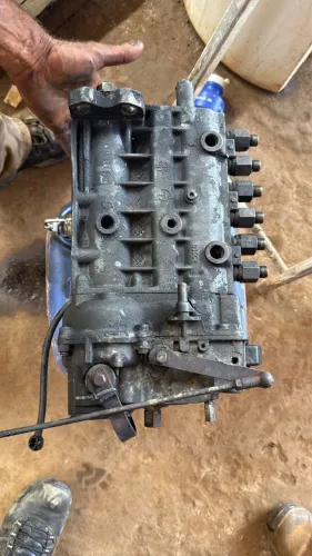 Bomba Injetora Bosch PES6 Motor Mercedes OM366 Estacionário Funcionando