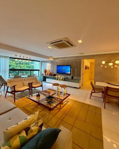 Apartamento á venda 158m² de área privativa 4 suítes com Vista livre (PORTEIRA FECHADA)