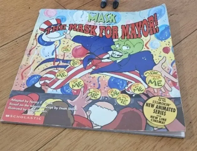 Livro The Mask for Mayor!