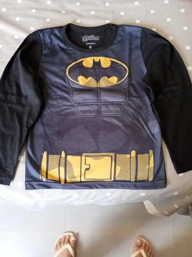 Kit com 26 blusas infantis dos Super-heróis