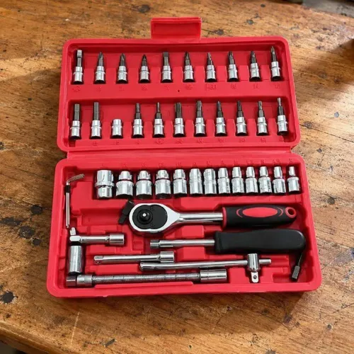 Kit Chave catraca 46pcs 