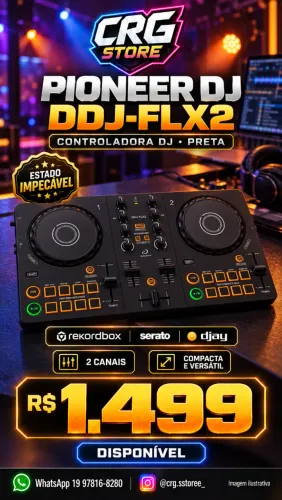 Pioneer DJ DDJ-FLX2 seminova