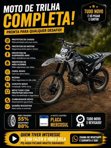 Nx200 com kit de crf230 completa