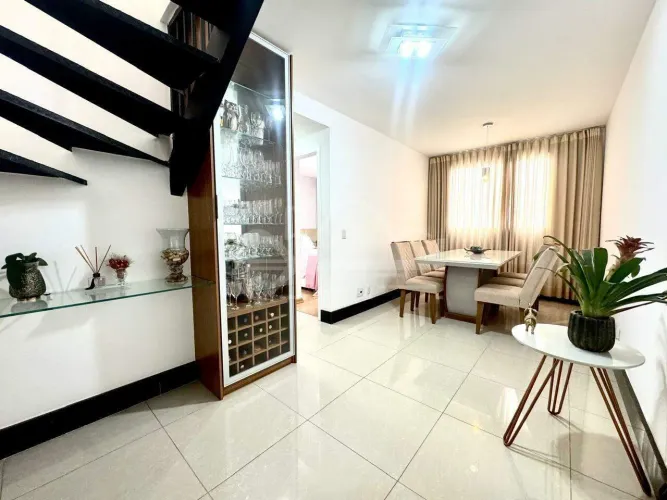 Cobertura à venda, 2 quartos, 1 vaga, Planalto - Belo Horizonte/MG