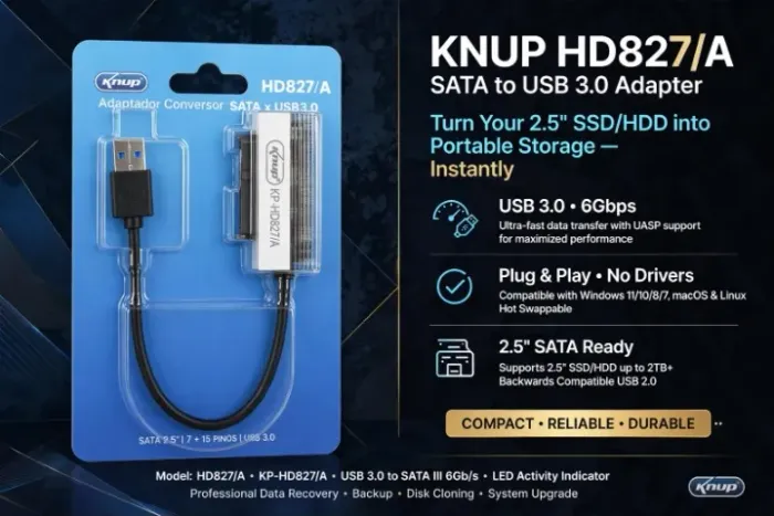 ADAPTADOR SATA x  USB 3.0
