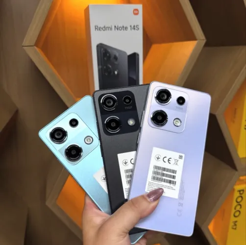 Redmi Note 14s 4G 256/08 Novo Lacrado 200MP câmera