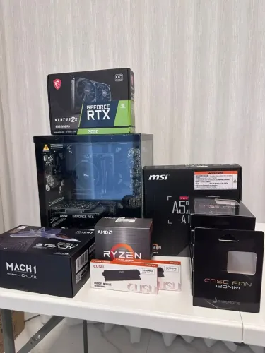 PC GAMER - RYZEN 5500, RTX 3050, 16GB RAM, 256GB SSD