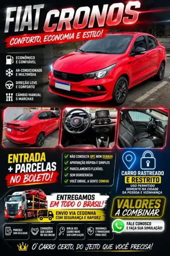 Fiat Cronos 1.0 6V Flex 2023