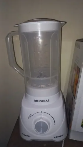 Liquidificador Mondial Pratic Power White 2,2L - Excelente Estado / Na Caixa