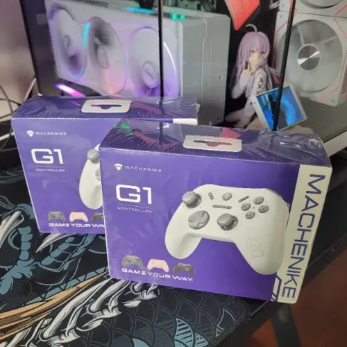 Machenike G1 Gamer Controller Sem Fio - Novo, Lacrado, Preto
