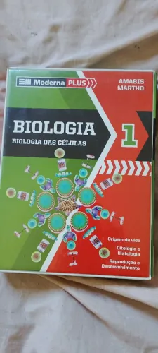 Biologia 1 Editora Moderna 4 livros