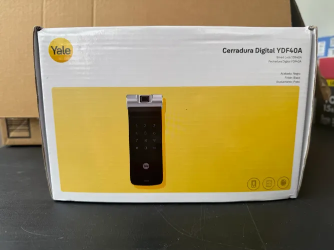 Fechadura digital Yale! Trinco com rolete! Nova.