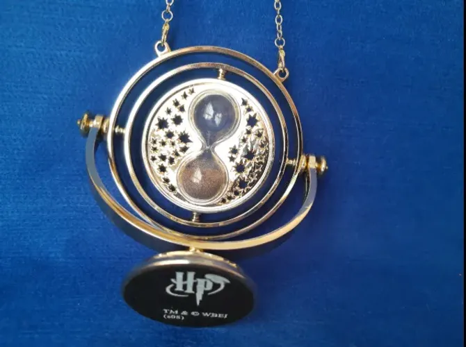 Ampulheta da Hermione da coleção de xadrez Harry Potter - Revista de Agostini