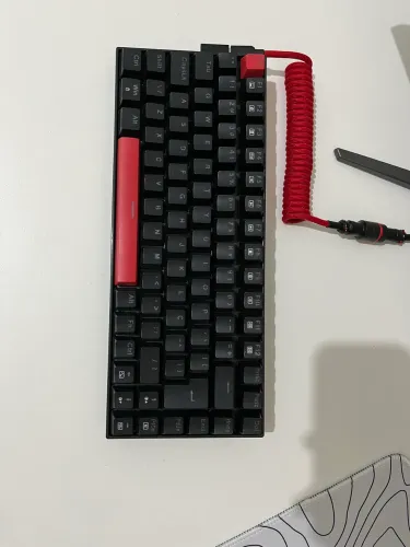 Redragon Phantom Rgb Switch Marrom + cabo espiral