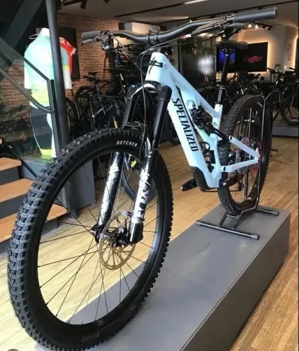 Vendo Bike Stump Jumper Evo Comp Azul/Preta tamanho S4