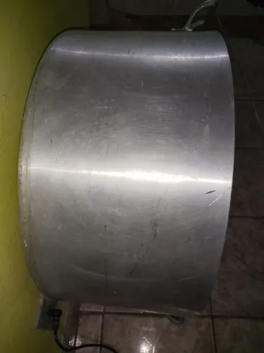 Caldeirão De Alumínio Grande Industrial / Comercial redondo