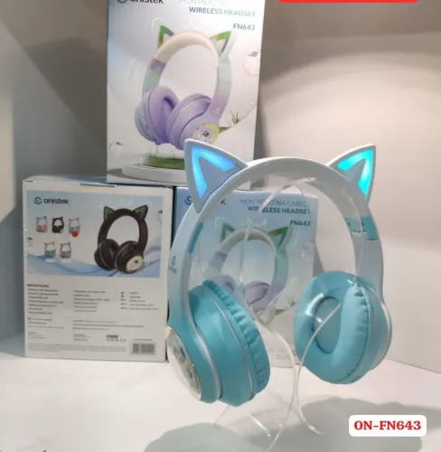 Fone de ouvido headset sem fio