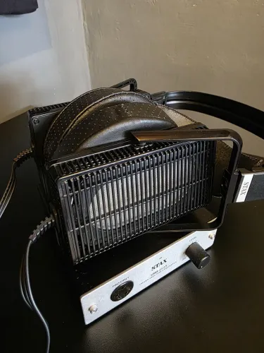 Headphone eletrostático Stax L500 + Energizer SRM 252s