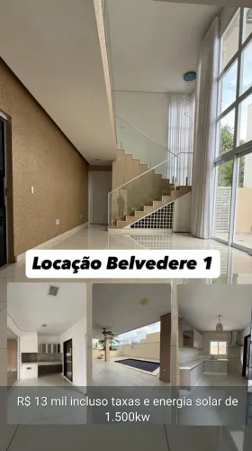 Sobrado condomínio belvedere 1 locação 