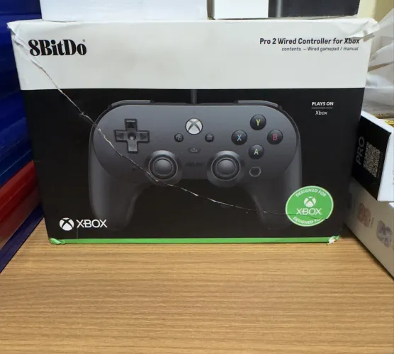 Controle para Xbox 8Bitdo original certificado com cabo