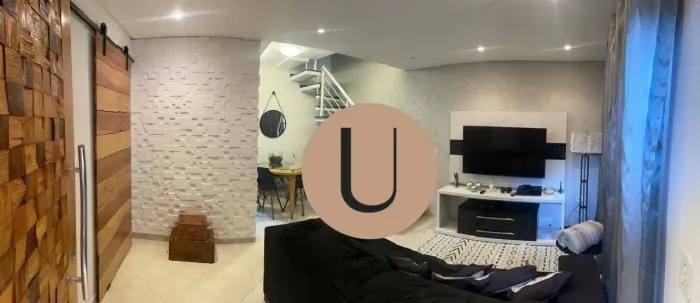 Sobrado com 3 dormitórios à venda, 123 m² - Jardim Santo Antônio - Santo André