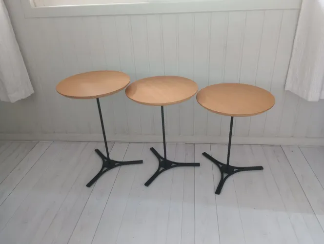 Kit Conjunto de Mesa Redonda de Canto