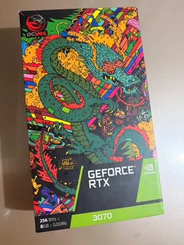 Vendo ou troco placa de vídeo RTX 3070 com caixa
