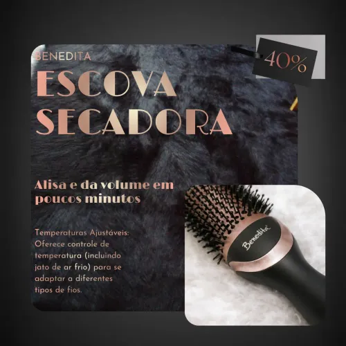 Escova Secadora Seminova - Apenas R$ 49,99