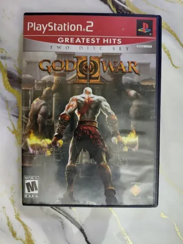 God of War II PS2 Original - Edição 2 Discos + Manual