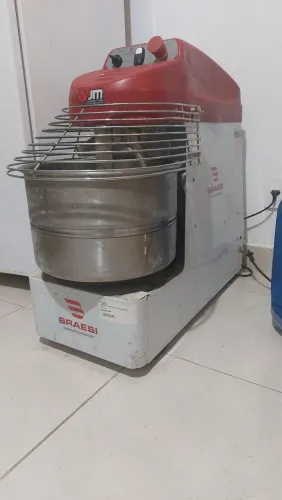 Masseira Espiral Braesi 15kg - 2 Velocidades - Ano 2023 (Seminova)