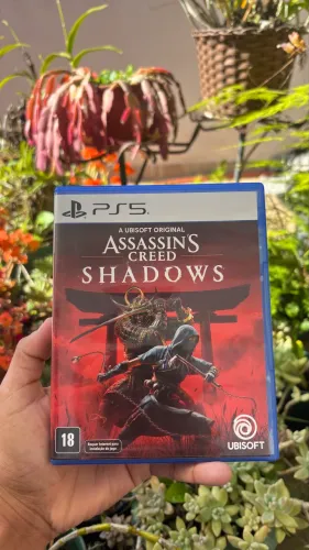 Assassins Creed Shadows PS5 Mídia Física Original