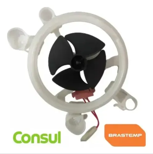 Micro Ventilador Motor Geladeira Consul Brastemp NOVO ORIGINAL