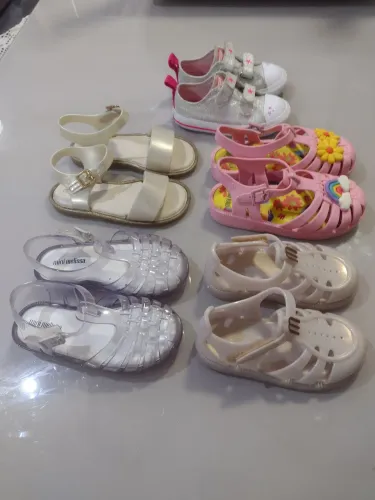 Mini Melissa Kit 4 pares + 1 All Star
