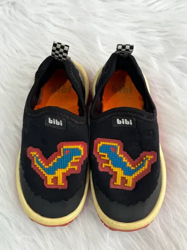 Bibi Tenis Roller 2.0 Dino Pixel Preto numeração 24