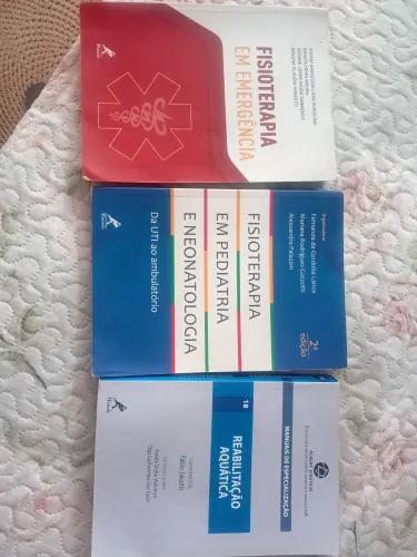 Livros de fisioterapia 