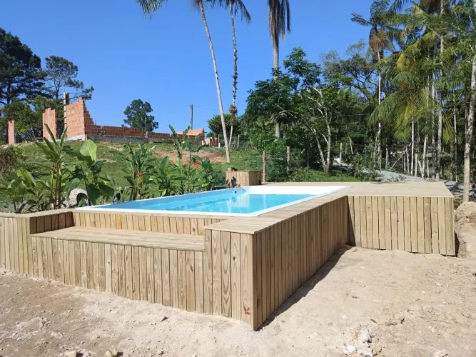 Deck de madeira